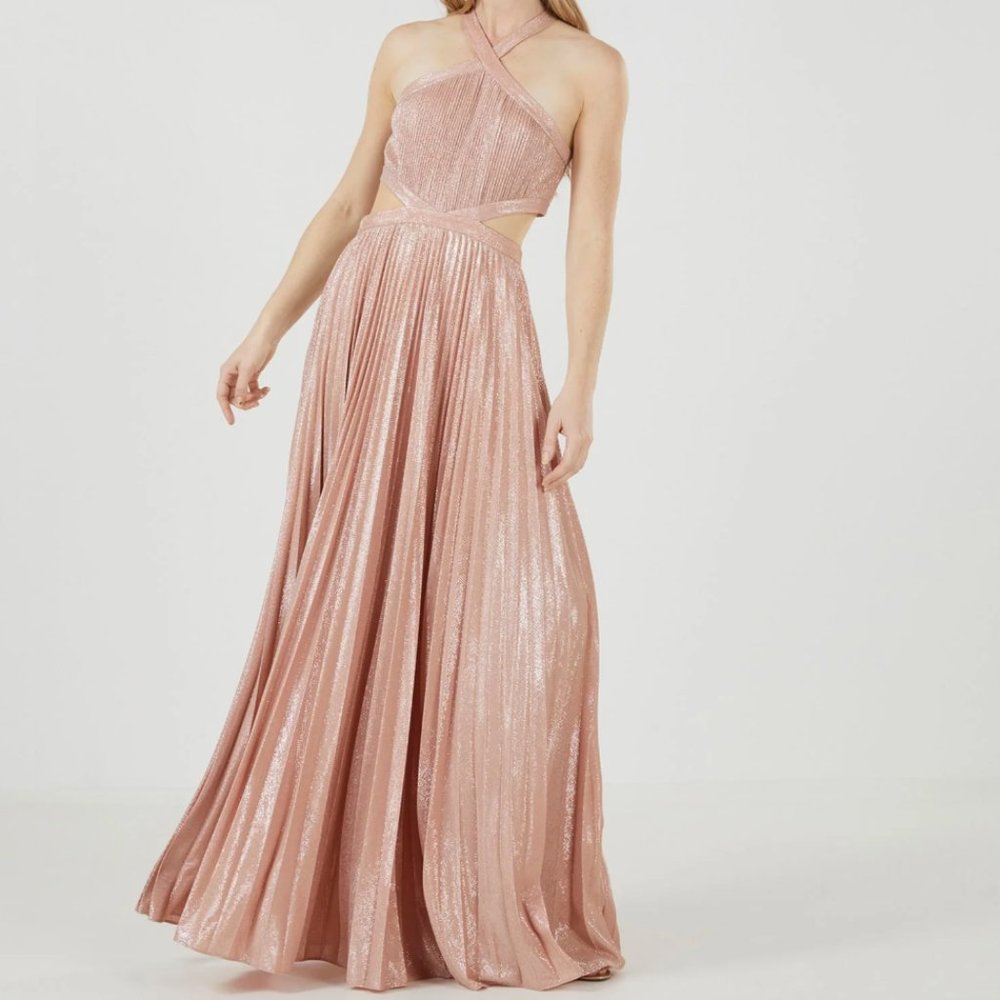 BCBG Mignon Halter Dress Gown